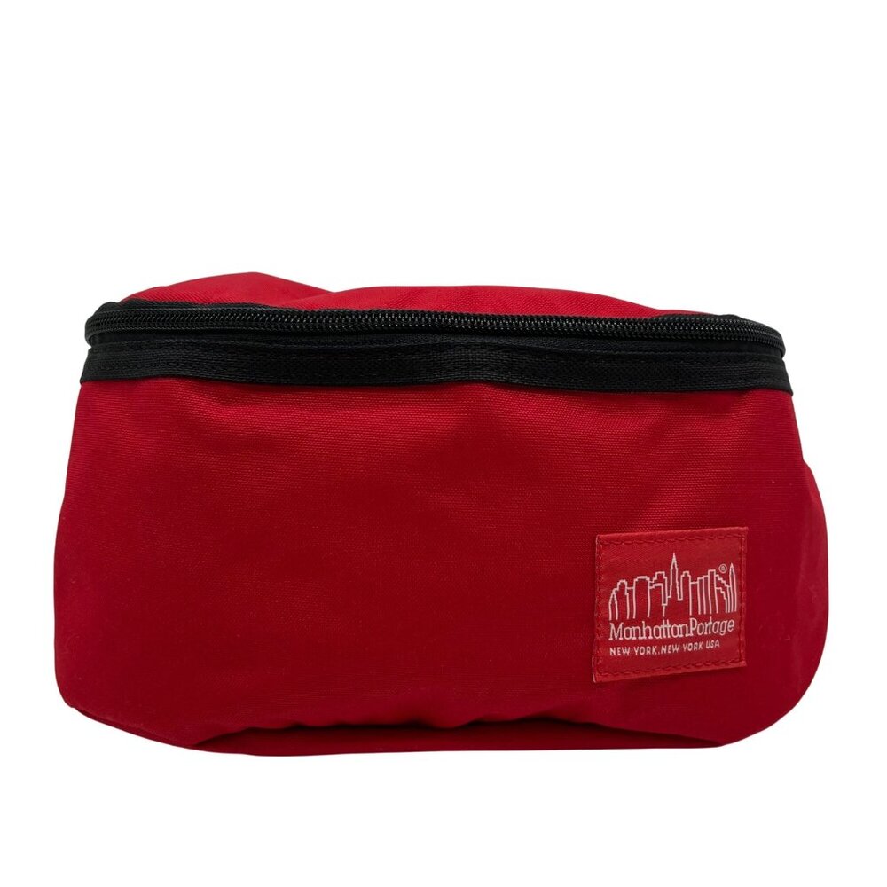 Manhattan Portage Red Downtown Brooklyn Bridge Waist Bag